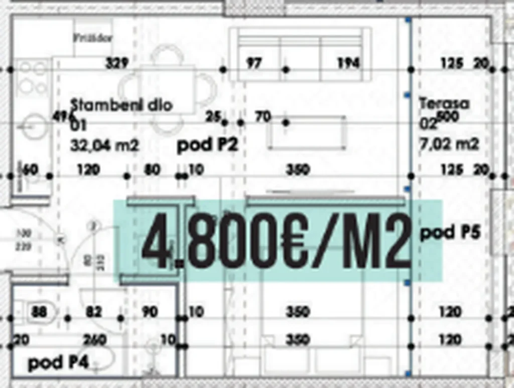 Prostorný rodinný dům se dvěma ložnicemi 88,65 m² v