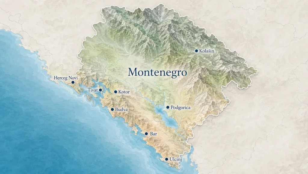 Die besten Orte für den Kauf einer Immobilie in Montenegro