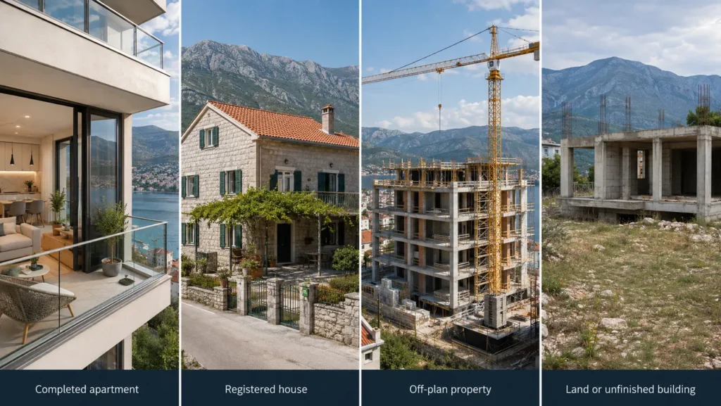 Aufenthaltsgenehmigung für Immobilien in Montenegro